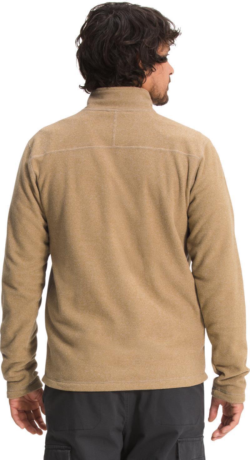 Textured Cap Rock 1/4 Zip - Mens - kelp tan 1
