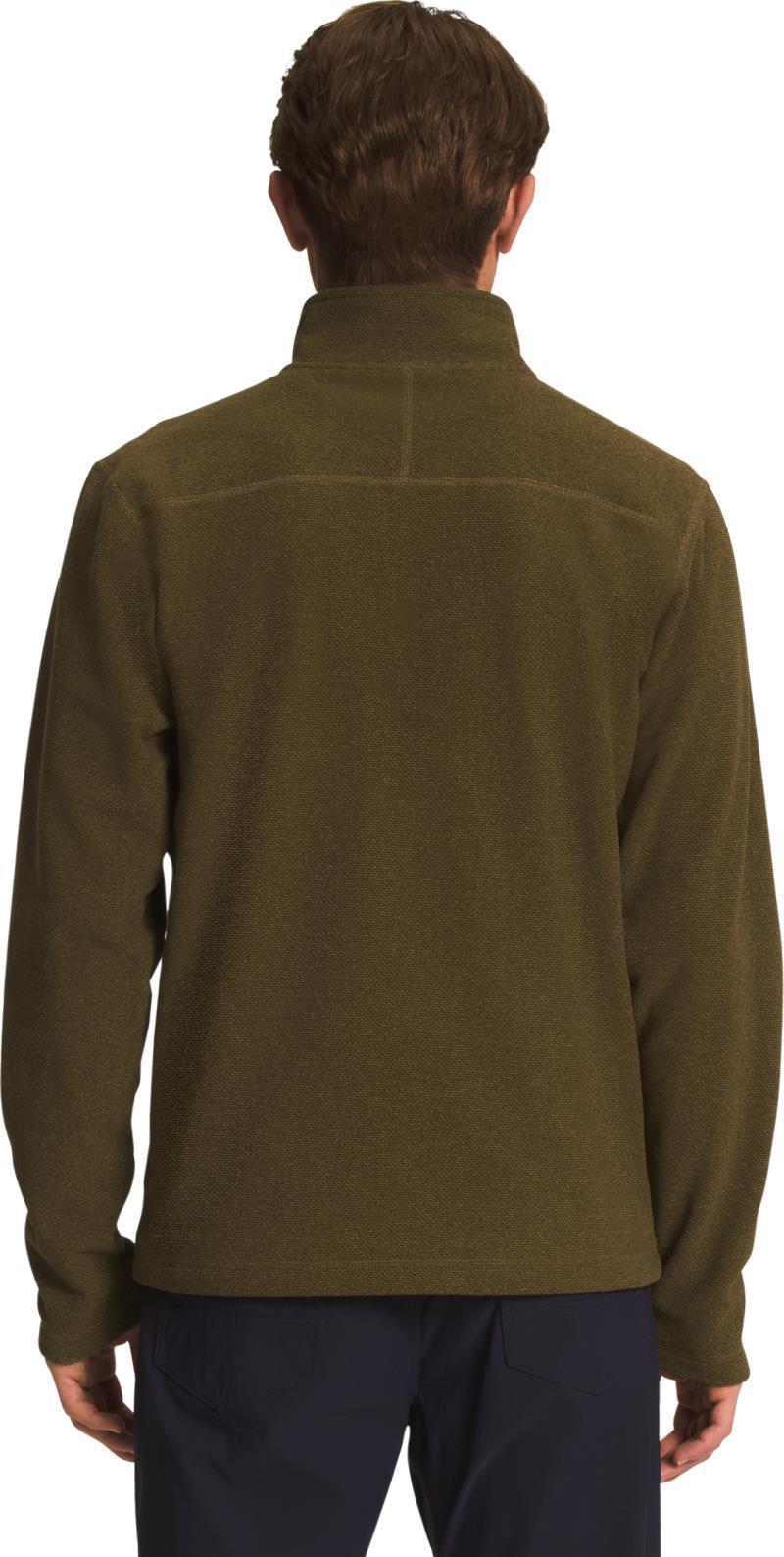 Textured Cap Rock 1/4 Zip - Mens - military olive 1