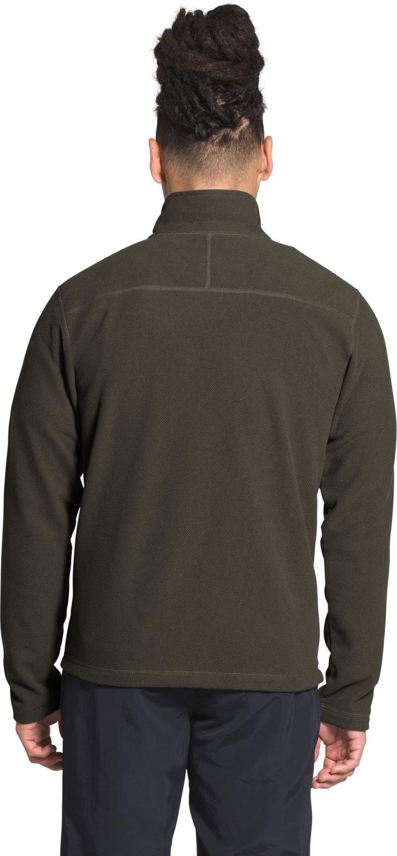 Textured Cap Rock 1/4 Zip - Mens - new taupe green 1
