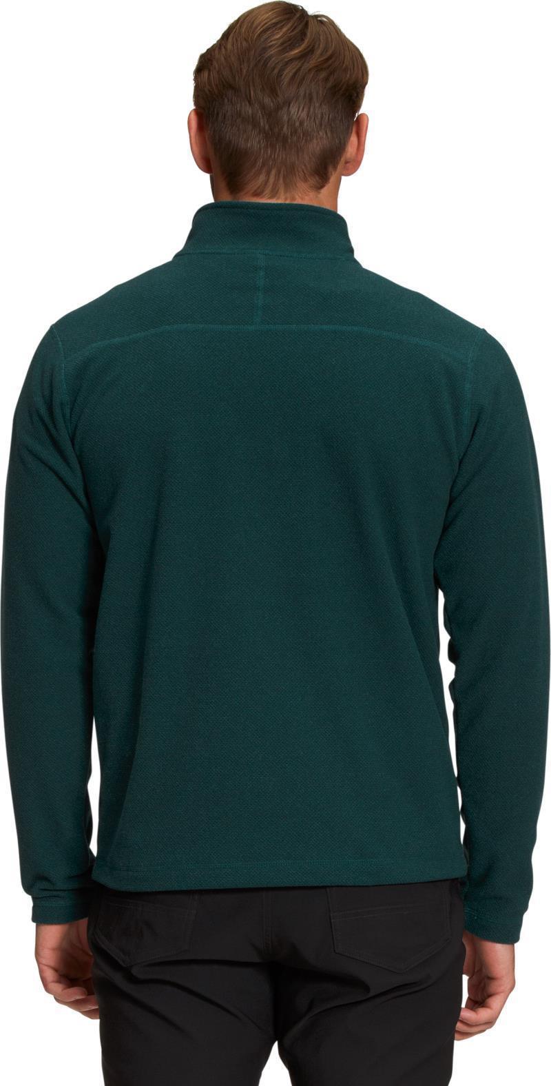 Textured Cap Rock 1/4 Zip - Mens - ponderosa green 1