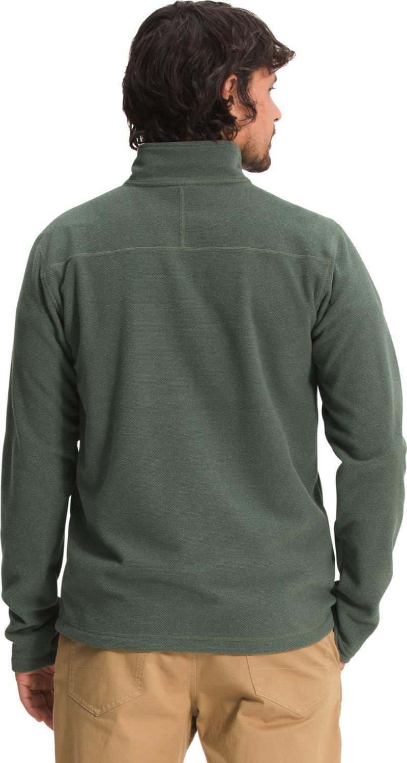Textured Cap Rock 1/4 Zip - Mens - thyme 1