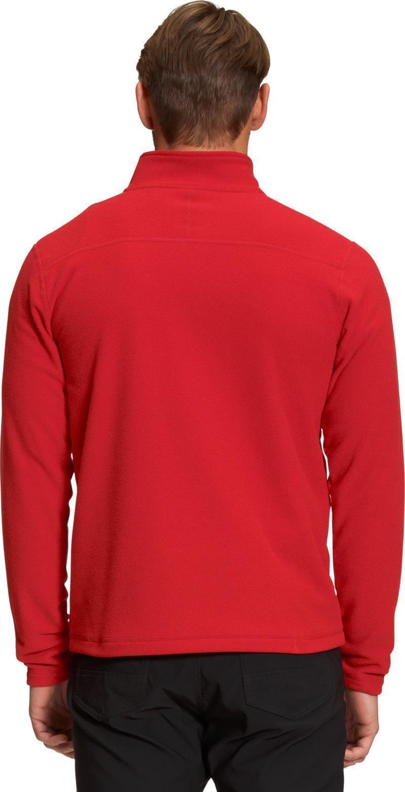 Textured Cap Rock 1/4 Zip - Mens - tnf red 1
