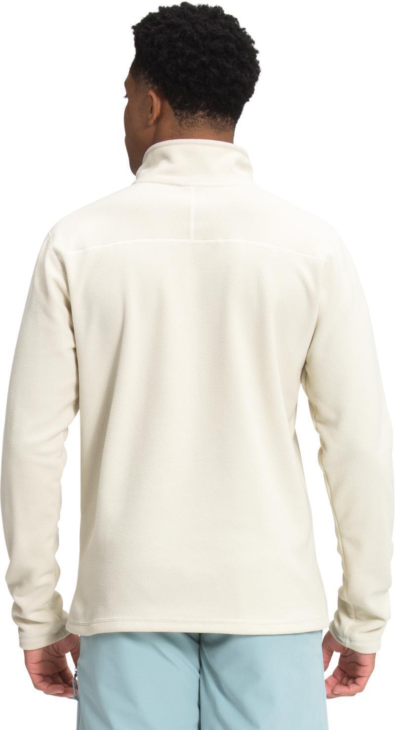Textured Cap Rock 1/4 Zip - Mens - vintage white 1