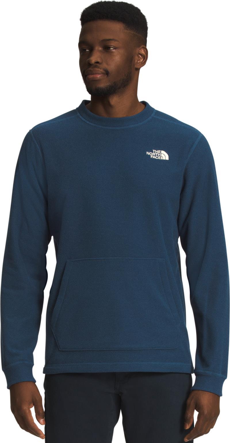Textured Cap Rock Crew - Mens - shady blue 1