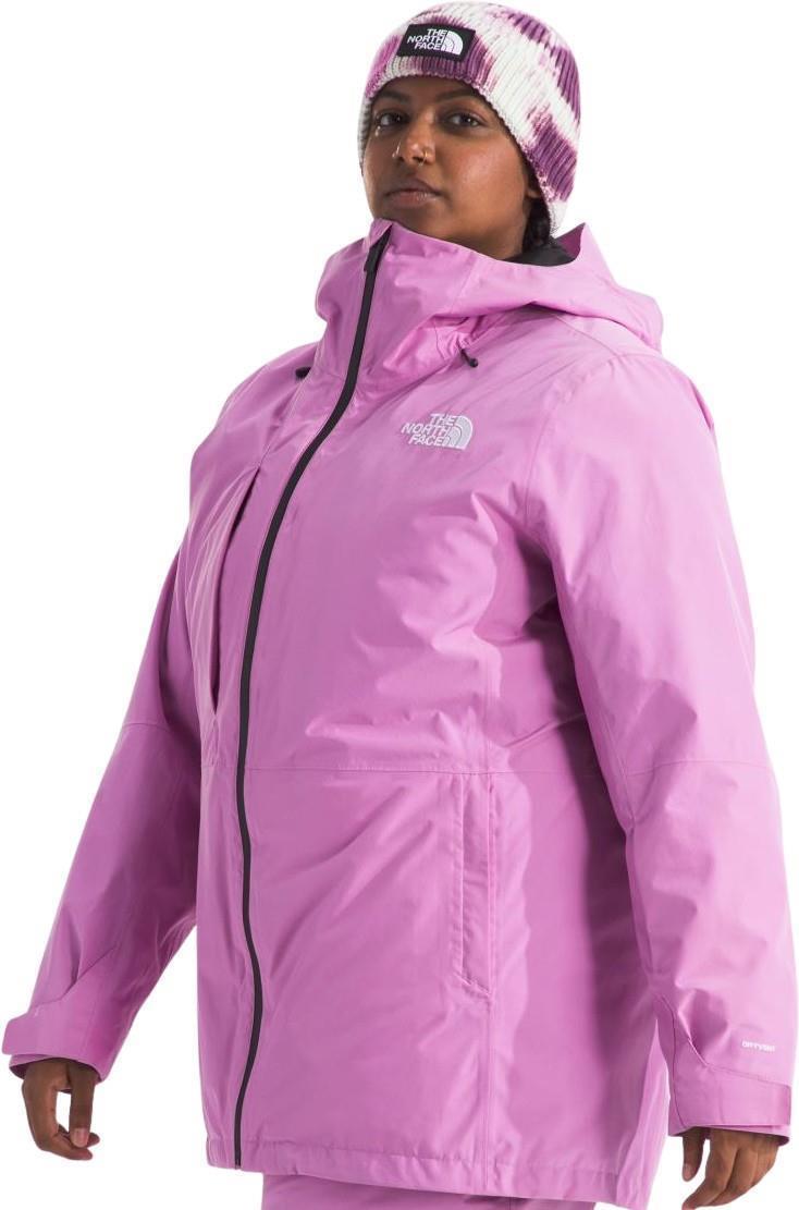 ThermoBall Eco Snow Triclimate Jacket, Plus - Womens - dragonfruit / tnf black 1