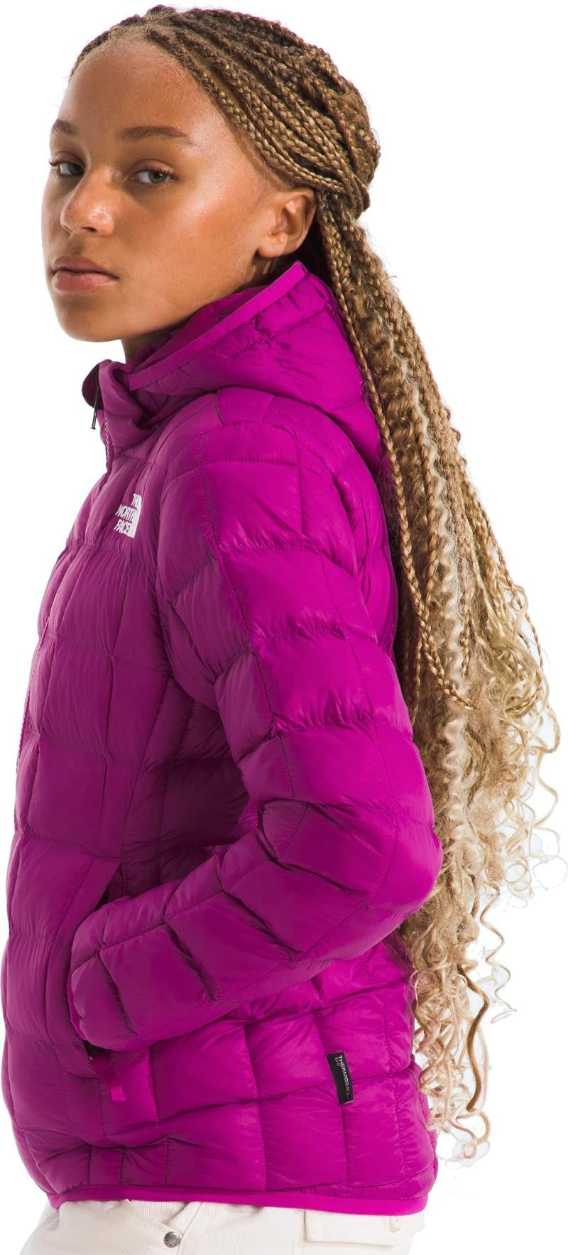 ThermoBall Hooded Jacket - Girls - deep mulberry 1