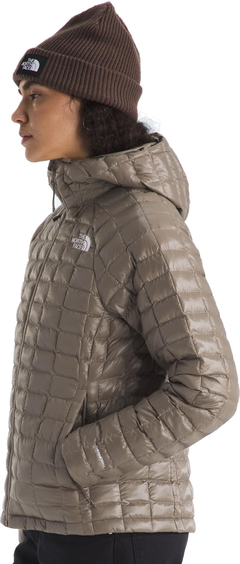 ThermoBall Hooded Jacket - Womens - mocha brown 1