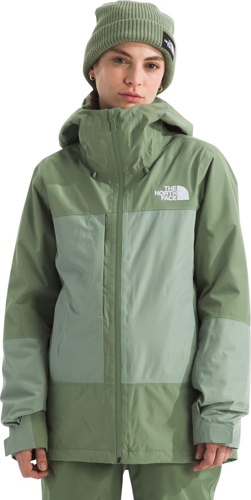 ThermoBall Snow Triclimate Jacket - Womens - bark mist / slate moss 1