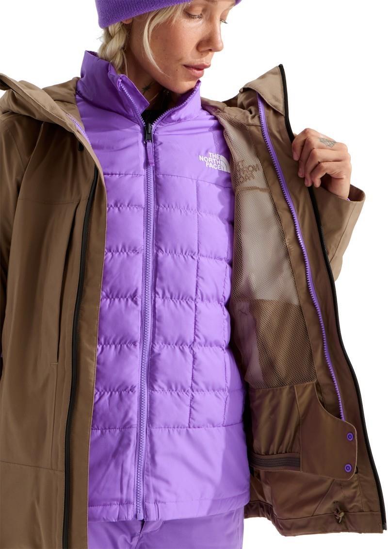 ThermoBall Snow Triclimate Jacket - Womens - garnet 1