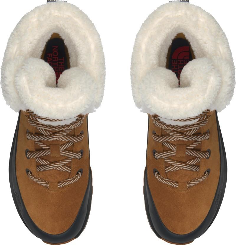 Thermoball Leather Lace Up WP - Womens - timber tan / tnf black 1