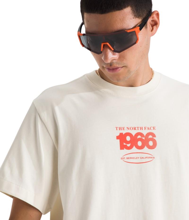 Track Graphic SS Tee - Mens - white dune 1