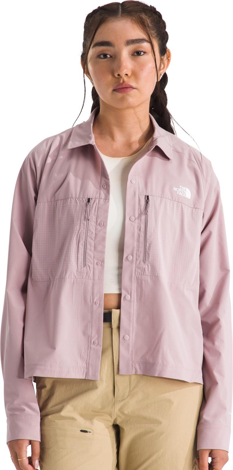 Trail LightRange LS Shirt - Womens - metal pink 1