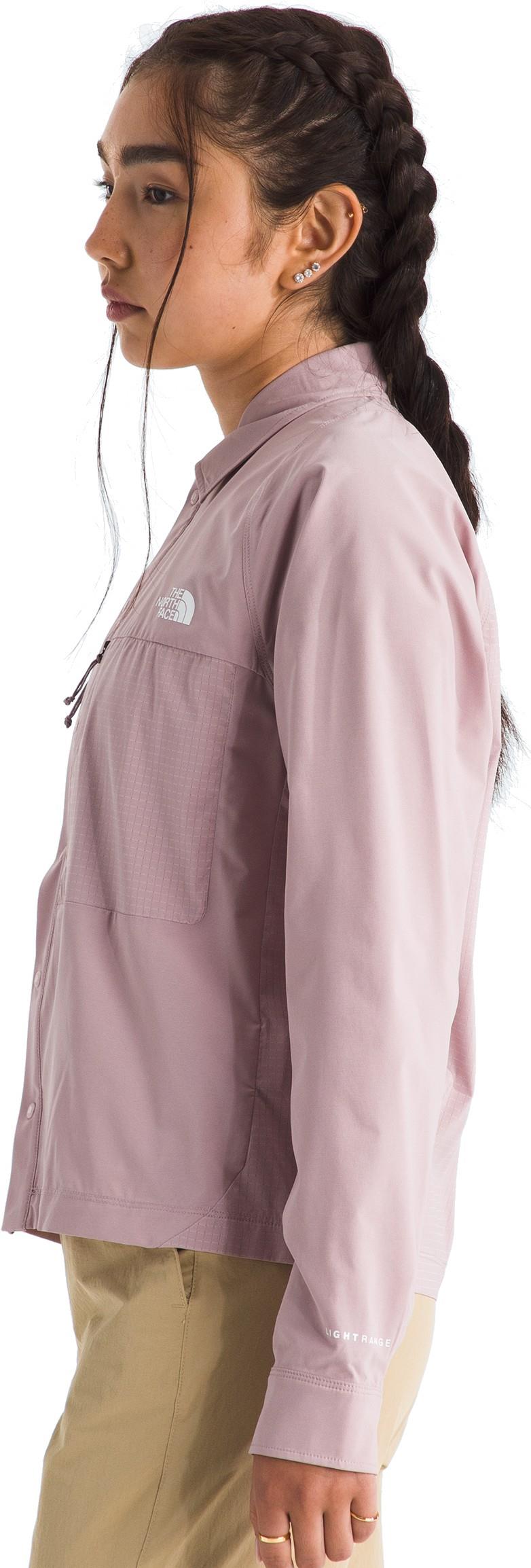 Trail LightRange LS Shirt - Womens - metal pink 1
