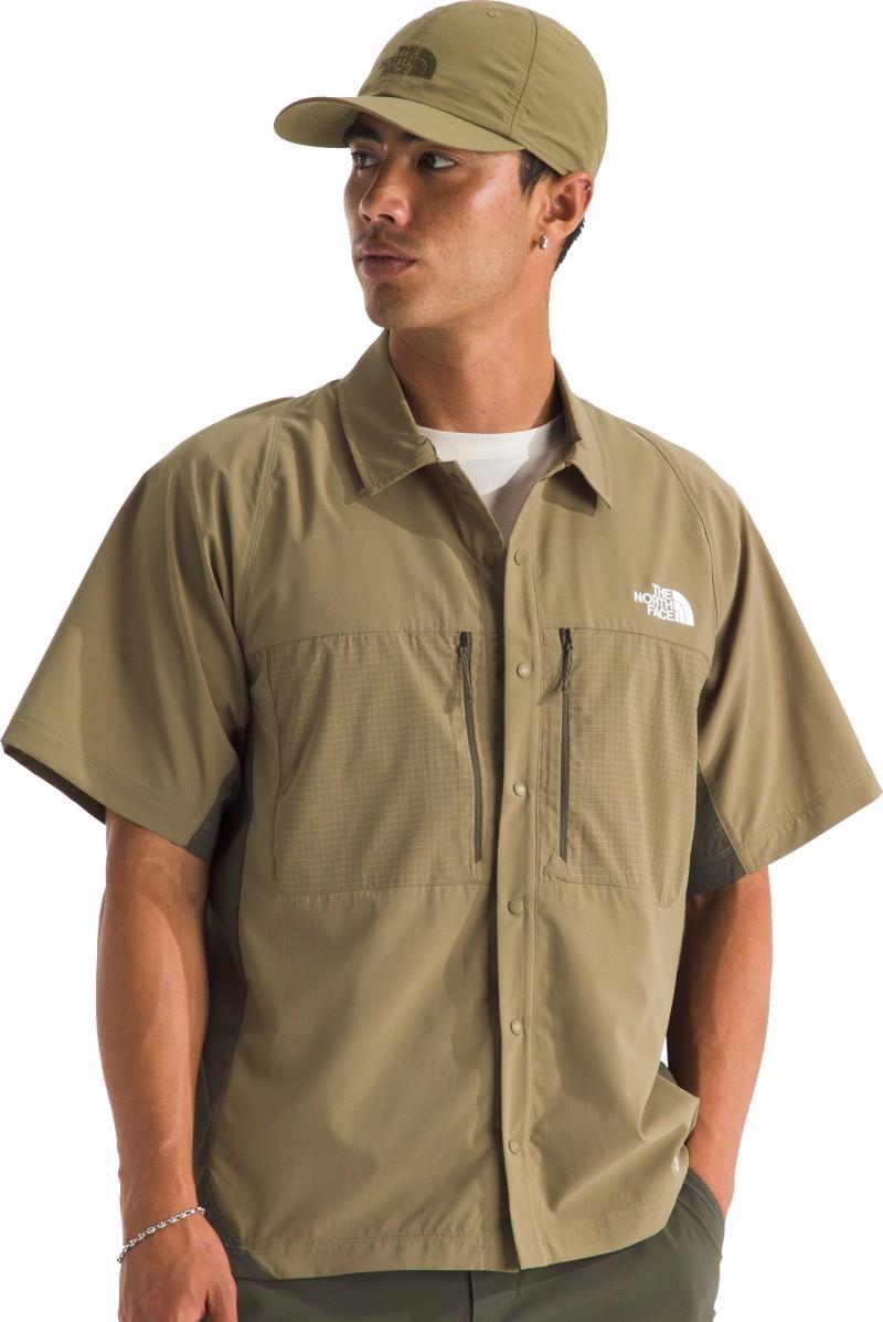 Trail LightRange SS Shirt - Mens - cedar / new taupe green 1