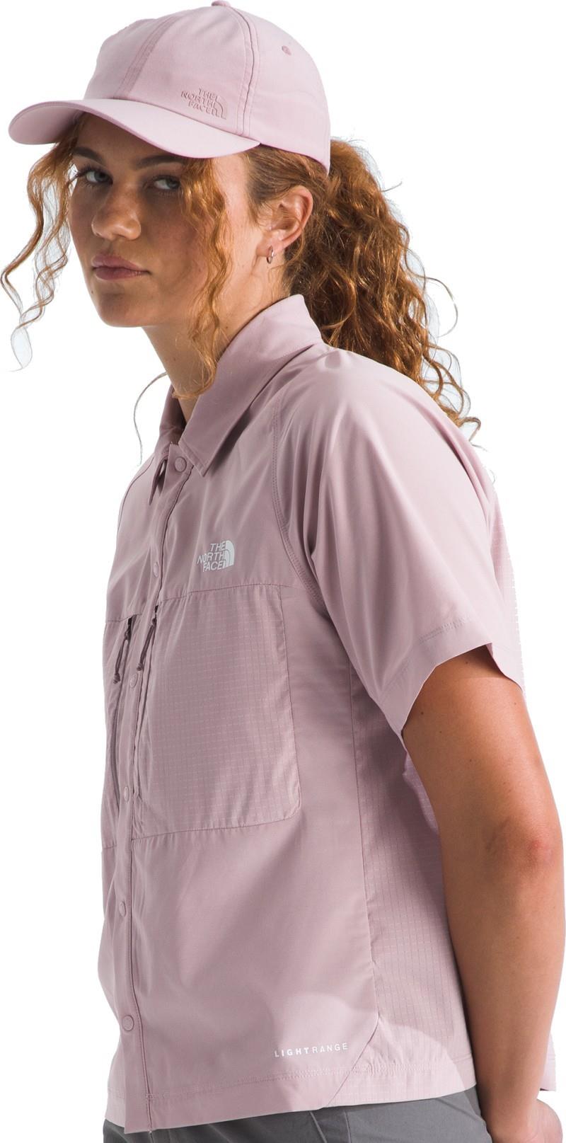 Trail LightRange SS Shirt - Womens - metal pink 1