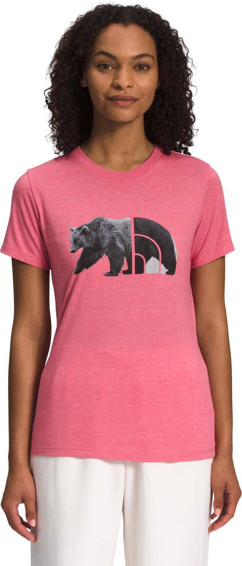 Tri-Blend Bear SS Tee - Womens - Cosmo Pink Heather 1