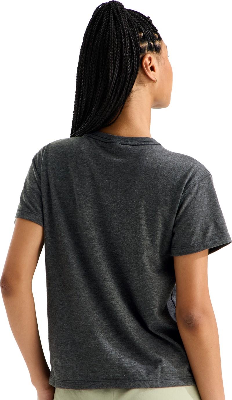Tri-Blend Pocket SS Tee - Womens - tnf black heather 1