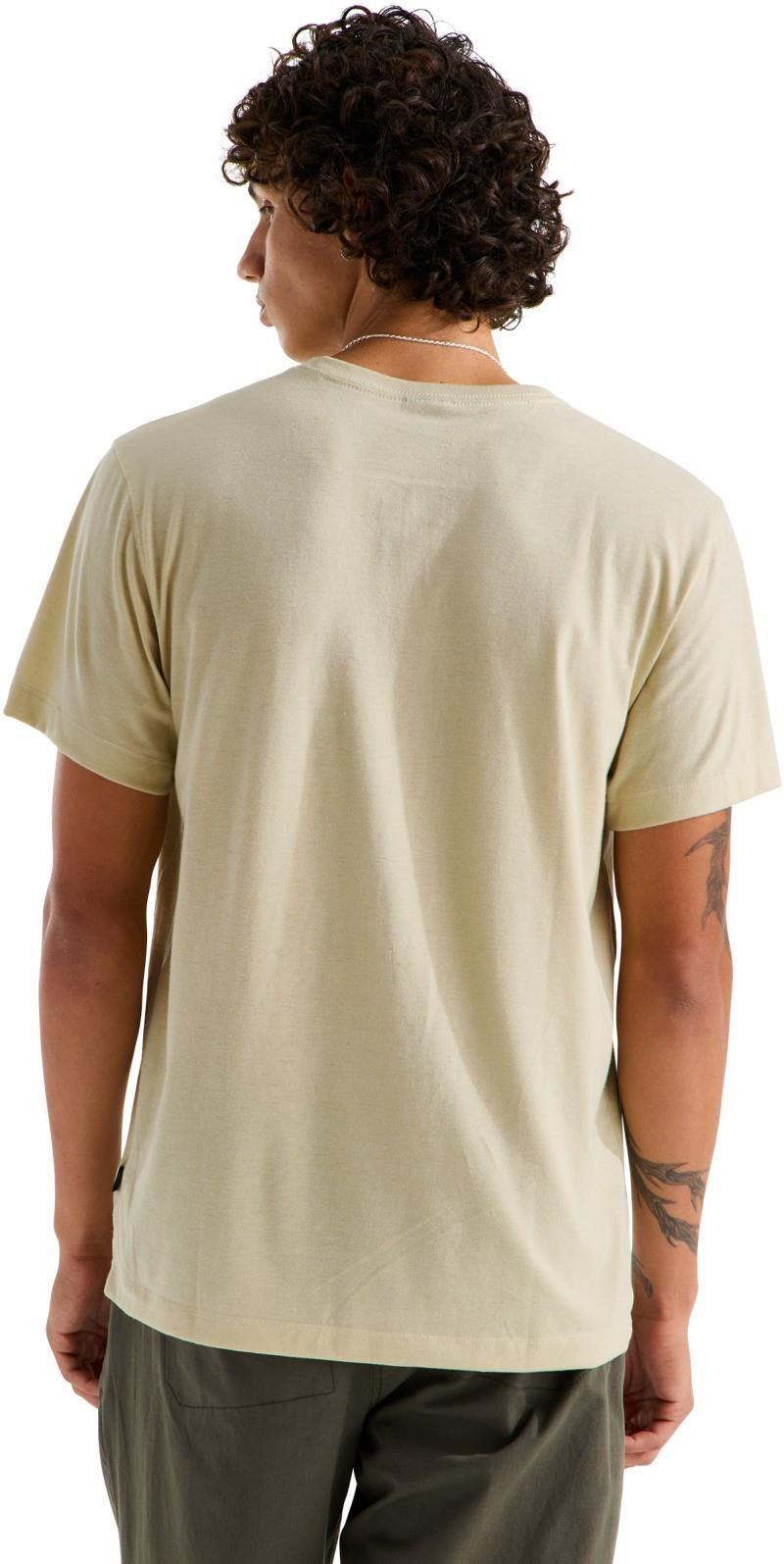 Tri-Blend SS Henley - Mens - desert stone heather 1