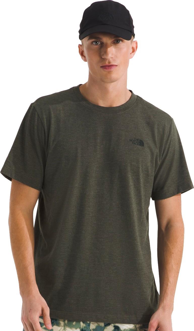 Tri-Blend SS Tee - Mens - new taupe green white heather 1