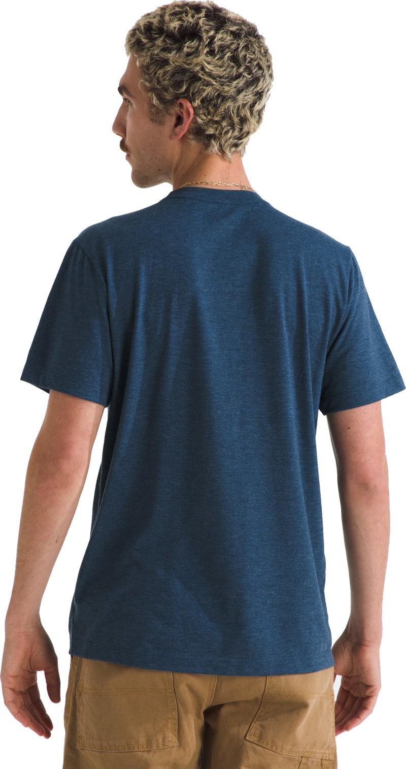 Tri-Blend SS Tee - Mens - shady blue white heather 1