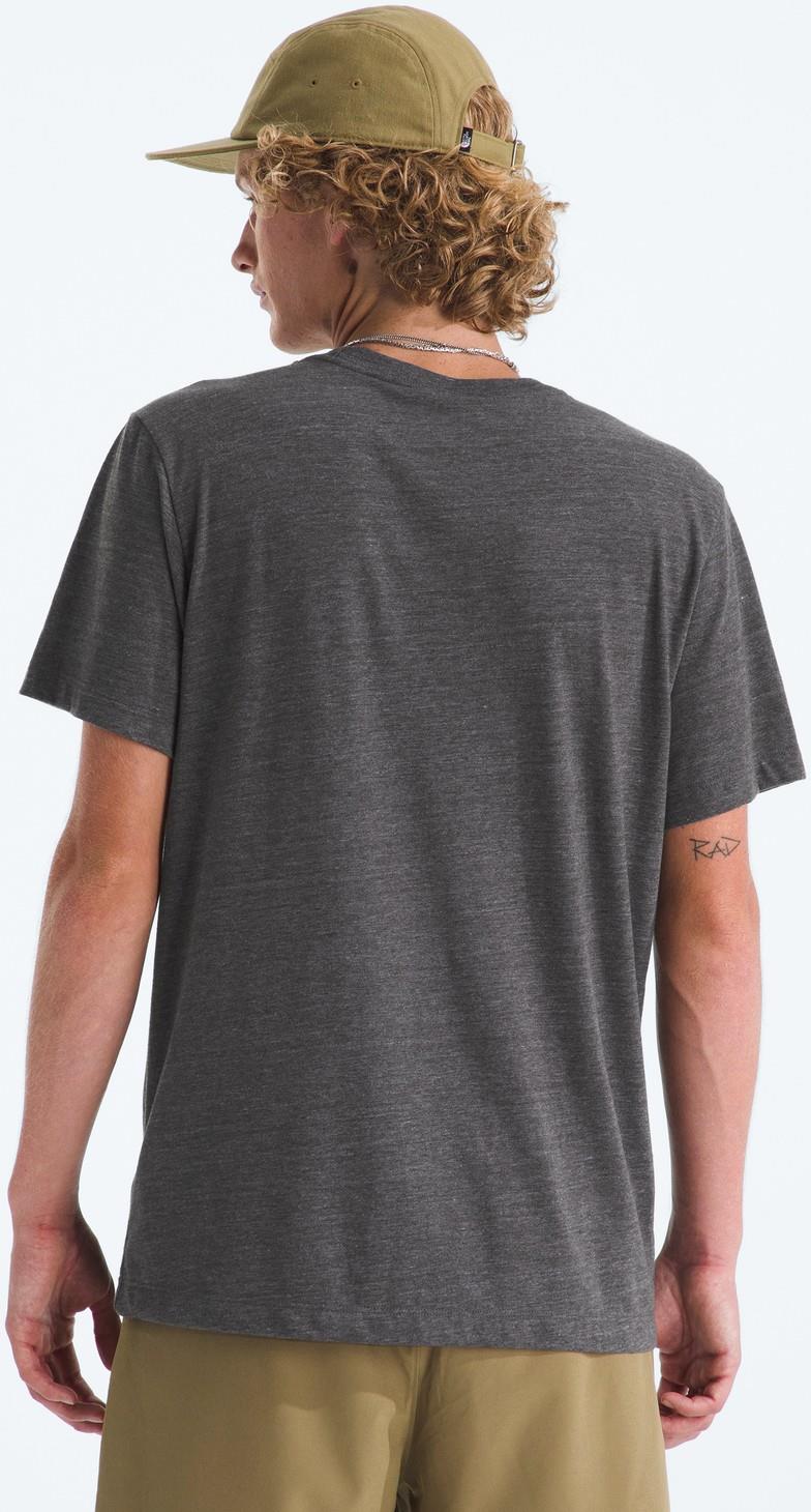 Tri-Blend SS Tee - Mens - tnf black white heather 1