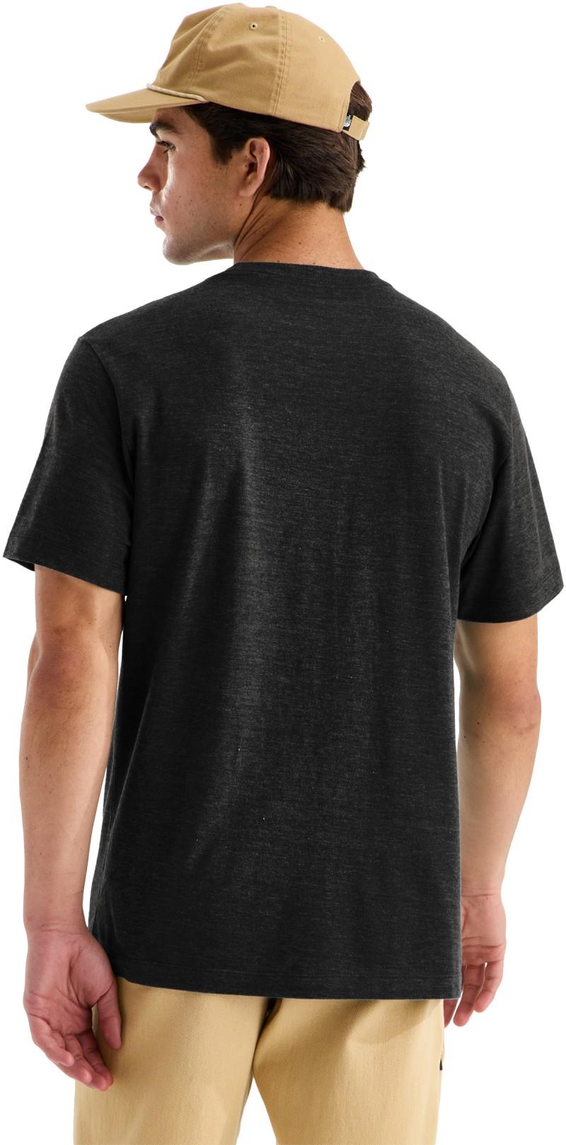 Tri-Blend SS Tee - Mens - tnf black white heather / black 1