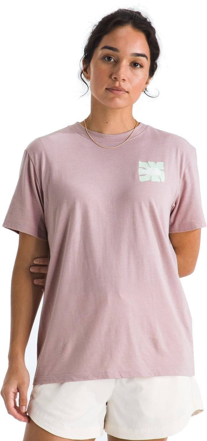 Tri-Blend Sun Cutie SS Tee - Womens - metal pink white heather 1