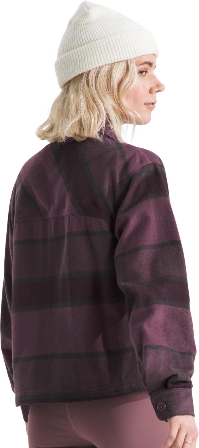 Valley Flannel Shirt - Womens - midnight mauve macro small plaid 1