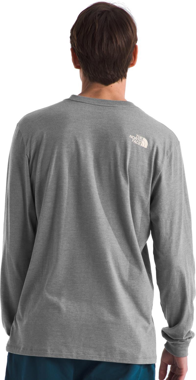 Varsity LS Tee - Mens - tnf medium grey heather 1