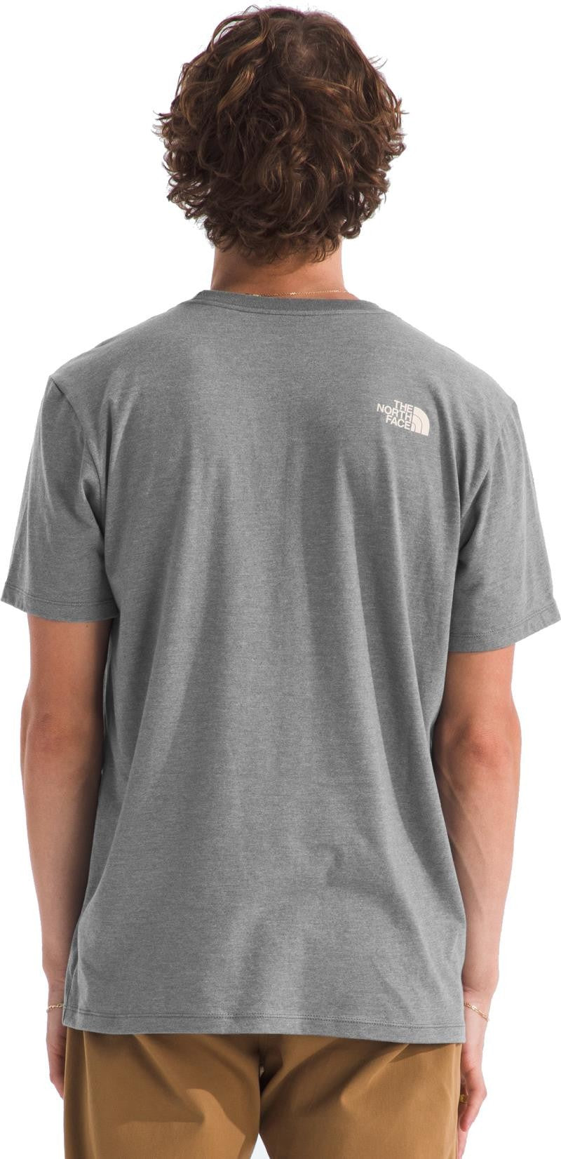 Varsity SS Tee - Mens - tnf medium grey heather 1