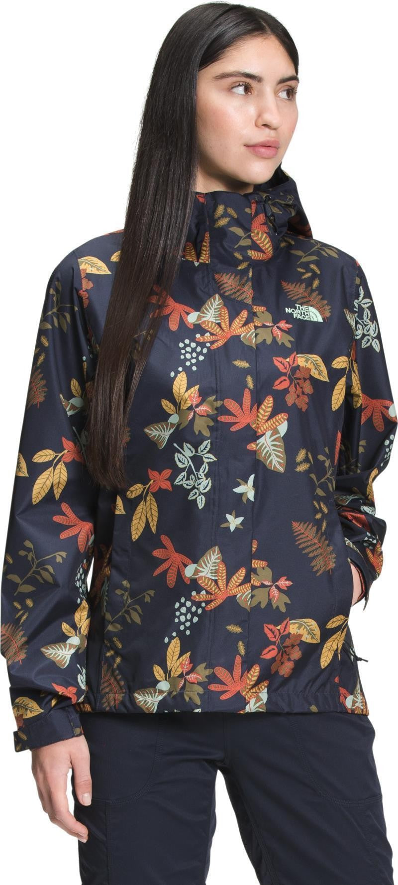 Venture 2 Jacket - Womens - aviator navy spaced lone wanderer print 1