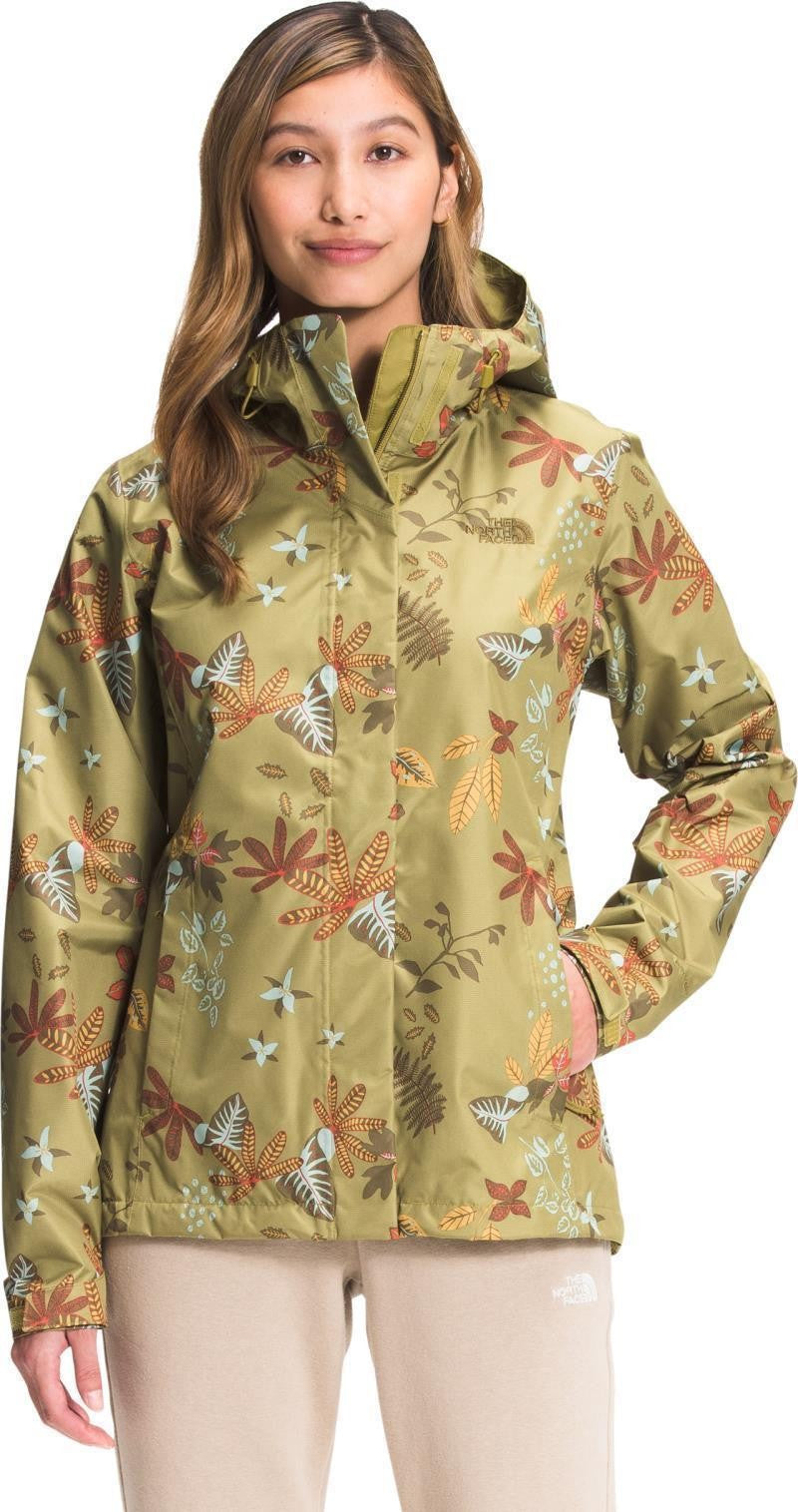 Venture 2 Jacket - Womens - green moss spaced lone wanderer print 1