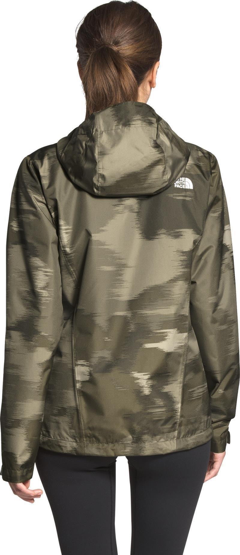 Venture 2 Jacket - Womens - new taupe green vapor ikat print 1