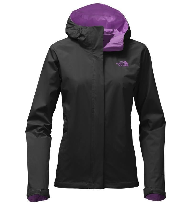 Venture 2 Jacket - Womens - tnf black / bellflower purple 1