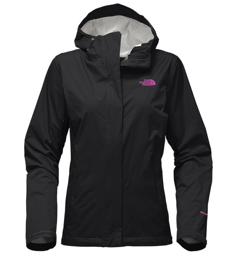 Venture 2 Jacket - Womens - tnf black / violet pink 1