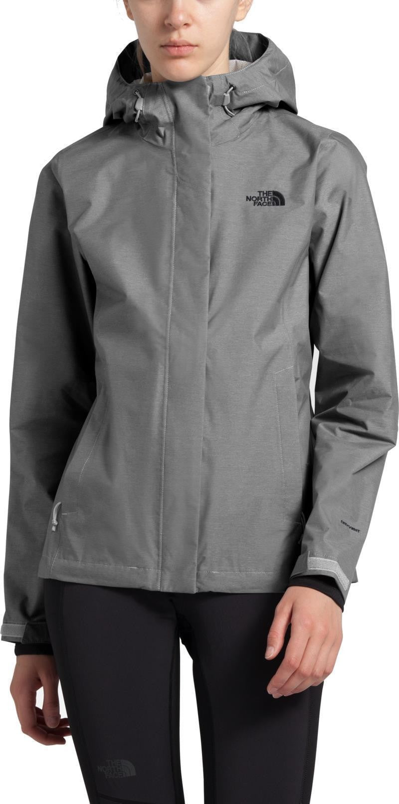 Venture 2 Jacket - Womens - tnf medium grey heather / tnf black 1