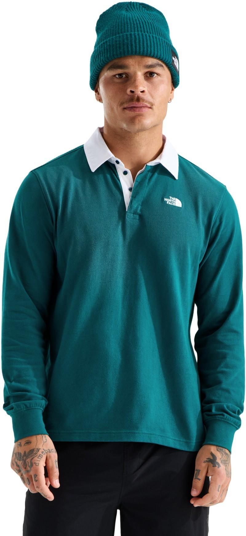 Vista Rugby LS Shirt - Mens - pacific teal 1