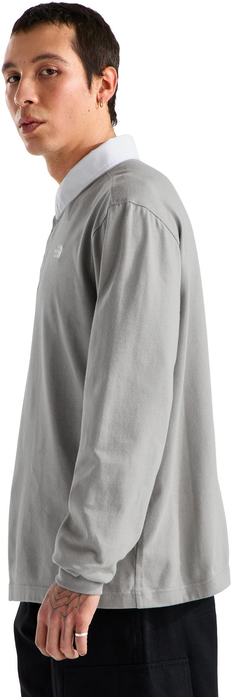 Vista Rugby LS Shirt - Mens - stone slab 1