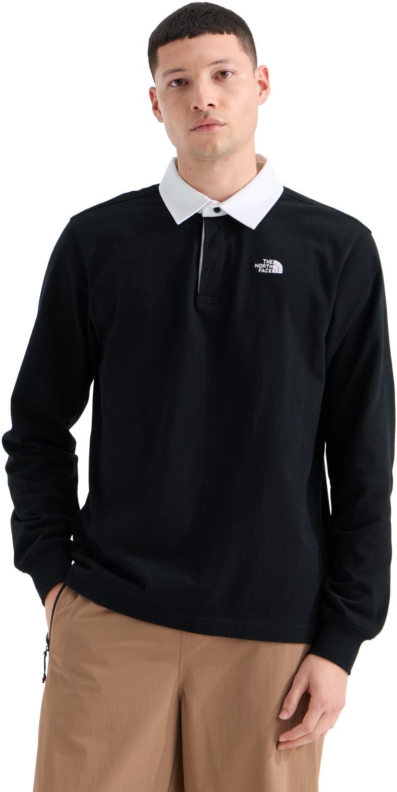 Vista Rugby LS Shirt - Mens - tnf black 1
