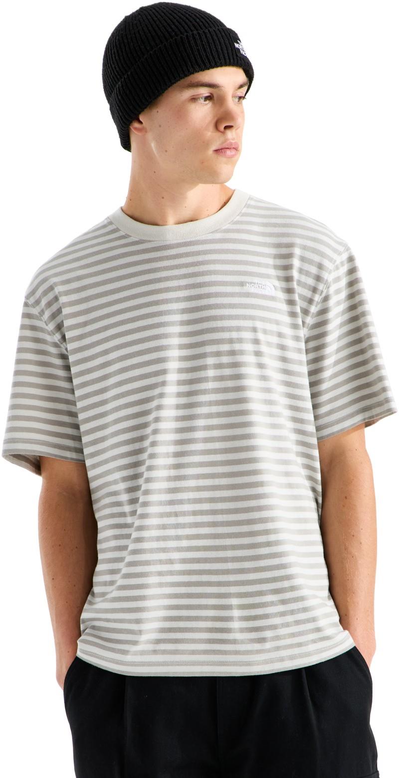 Vista Stripe SS Tee - Mens - cumulus cloud tnf pinch stripe 1