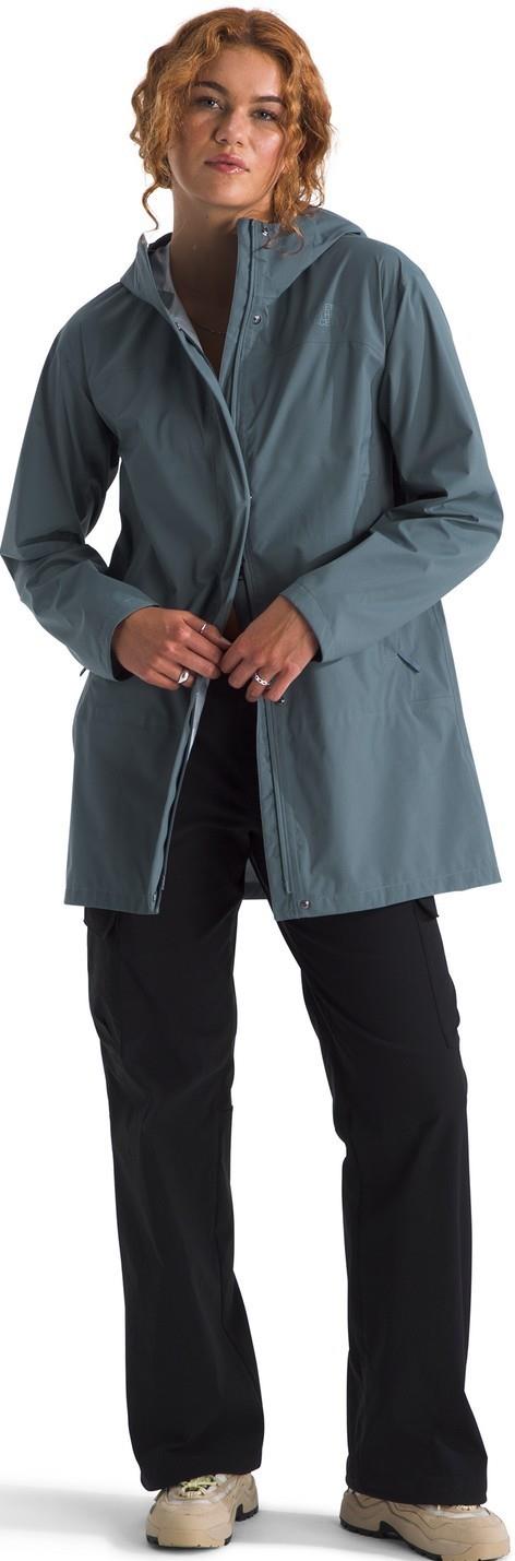 Voyage Rain 3L Hooded Parka - Womens - granite grey 1