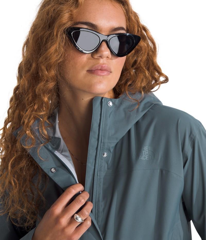 Voyage Rain 3L Hooded Parka - Womens - granite grey 1