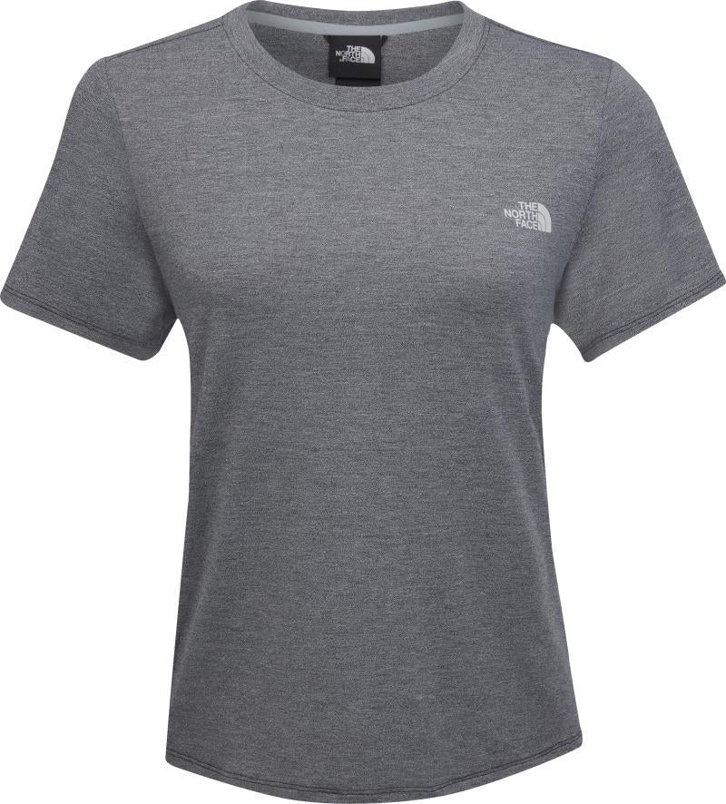 Wander Twist Back SS - Womens - tnf medium grey heather 1