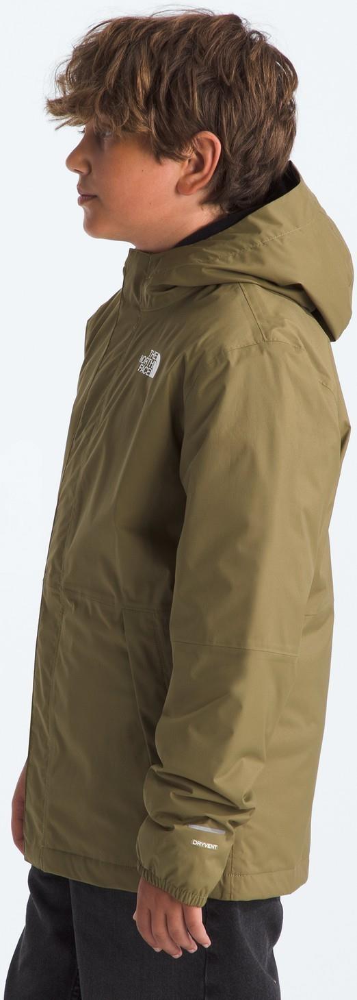 Warm Antora Rain Jacket - Boys - cedar 1