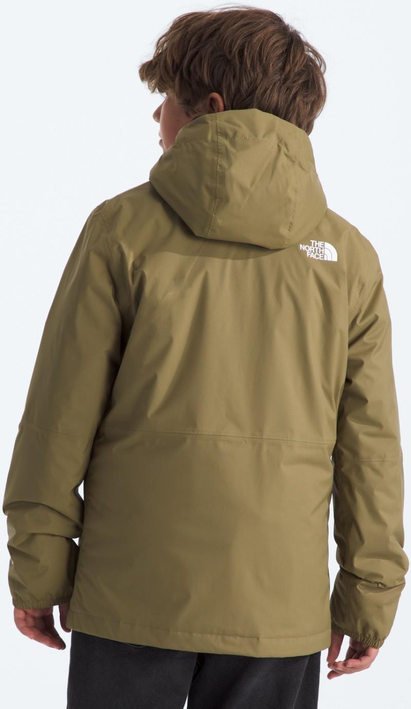 Warm Antora Rain Jacket - Boys - cedar 1