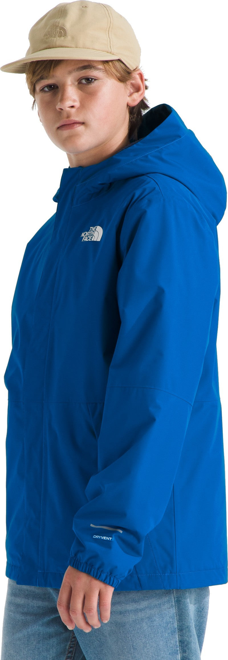 Warm Antora Rain Jacket - Boys - hero blue 1