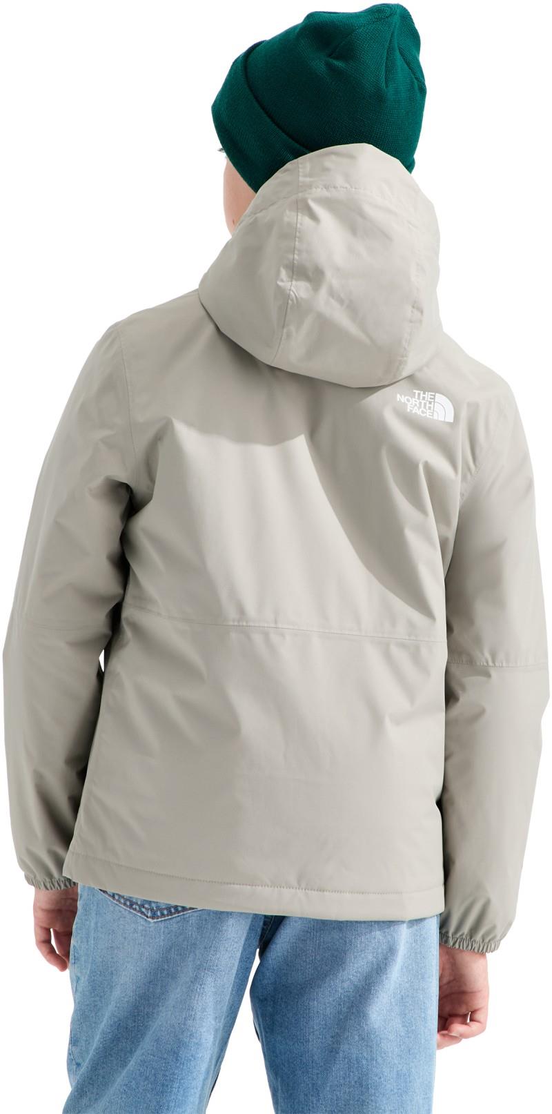 Warm Antora Rain Jacket - Boys - stone slab 1
