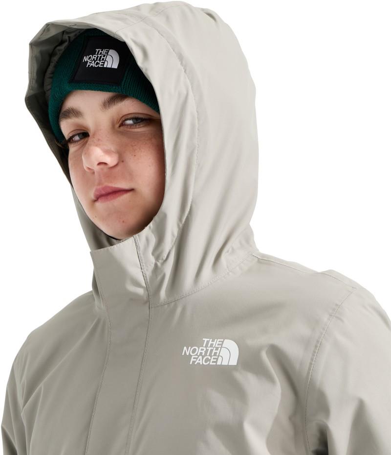 Warm Antora Rain Jacket - Boys - stone slab 1
