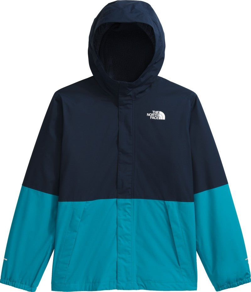 Warm Antora Rain Jacket - Boys - summit navy / dusk blue 1