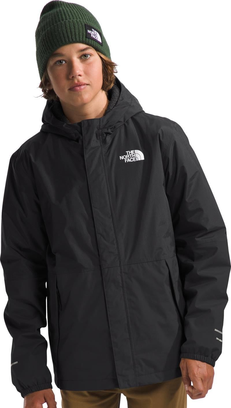 Warm Antora Rain Jacket - Boys - tnf black 1